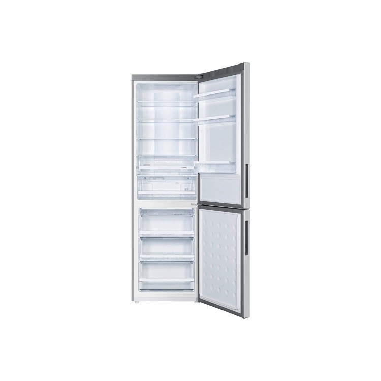 Haier C2FE636CSJ Silver Frost Free Freestanding Fridge Freezer