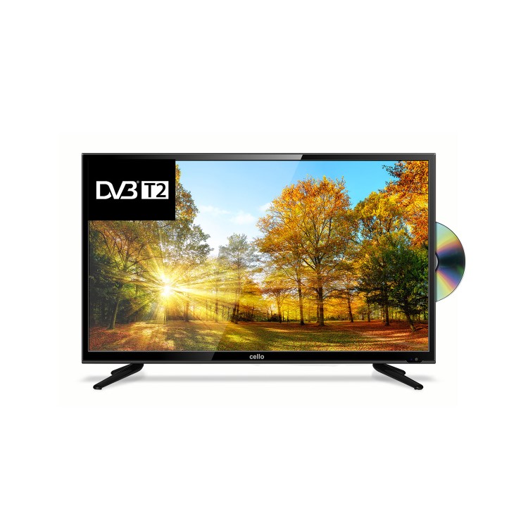 GRADE A1 - Cello 32" 720p HD Ready TV with Built-in DVD Player and Freeview HD