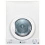 GRADE A1 - White Knight C36AW 3kg Wall-Mounted Inverted Freestanding Tumble Dryer-White