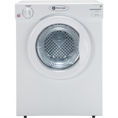 White Knight C37AW 3kg Freestanding Vented Tumble Dryer White