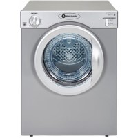 White Knight C39AS 3.5kg Freestanding Vented Tumble Dryer - Silver