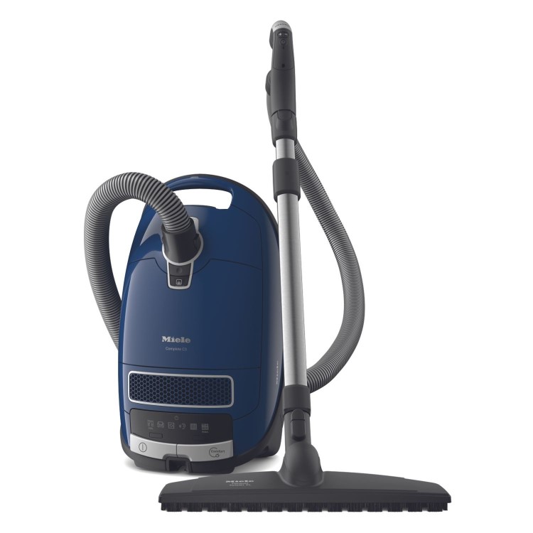 Refurbished Miele C3COMFORT Complete C3 Comfort XL Bagged Cylinder Vacuum Cleaner Marine Blue