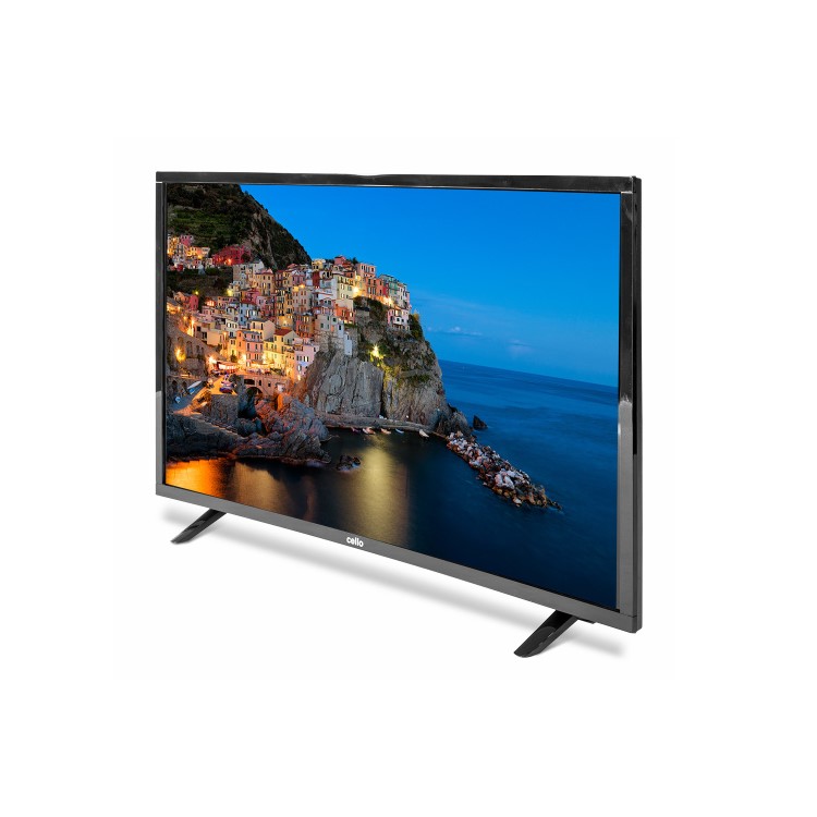 Ex Display - Cello C32229T2 32" 720p HD Ready Curved LED TV with Freeview HD
