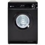 GRADE A1 - White Knight C44A7B 7kg Reverse-Action Freestanding Vented Tumble Dryer - Black