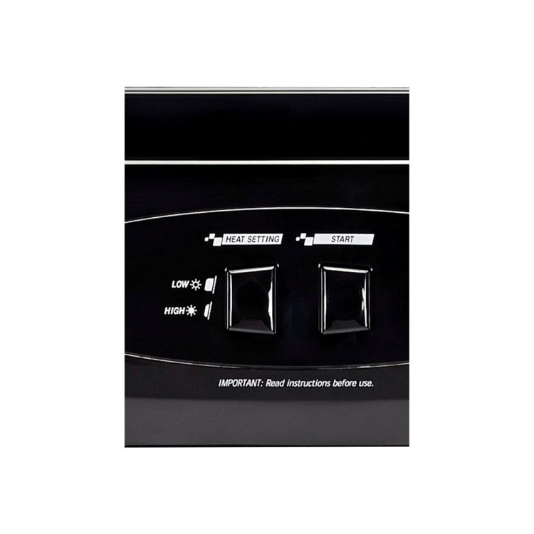 GRADE A1 - White Knight C44A7B 7kg Reverse-Action Freestanding Vented Tumble Dryer - Black