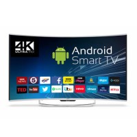 Cello 55" 4K Ultra HD Smart Curved LED TV with Android and Freeview HD
