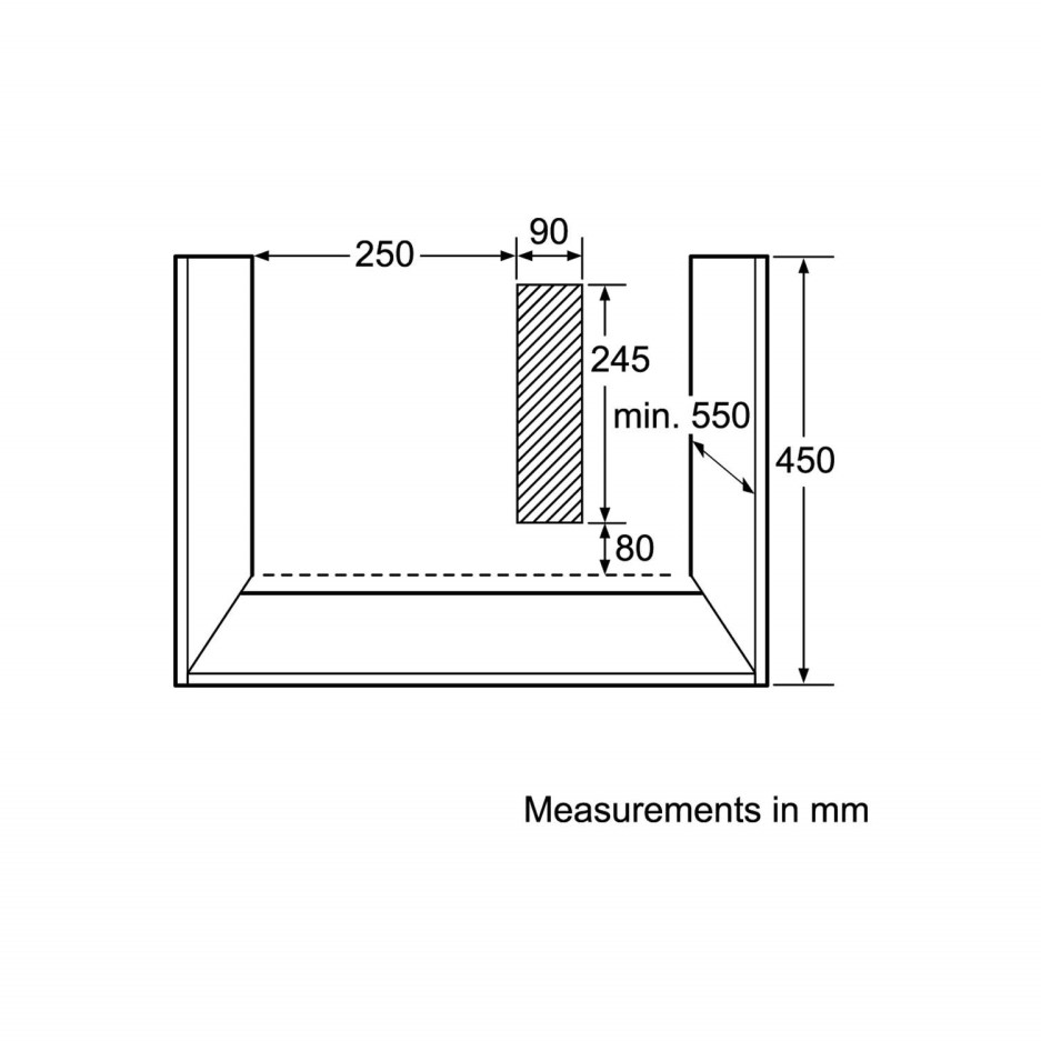 Neff C57M70N3GB 1000W 36L Builtin Combination Microwave Oven Stainless