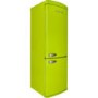 Servis C60185NFPT Retro Right Hand Hinge Freestanding Fridge Freezer Green
