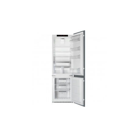 GRADE A3  - Smeg C7280NLD2P Integrated In-column No Frost 60-40 Fridge Freezer