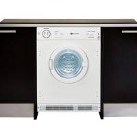 GRADE A2 - White Knight C8317WV 7kg Integrated Vented Tumble Dryer - White