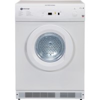 GRADE A1 - White Knight C86A7W 7kg Electronic Sensing Freestanding Vented Tumble Dryer White