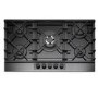 Caple 90cm 5 Burner Gas Hob - Gunmetal Grey