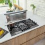 Caple 90cm 5 Burner Gas Hob - Gunmetal Grey