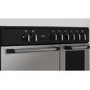Creda 90cm Triple Cavity Electric Range Cooker - Silver