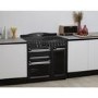 Creda 90cm Triple Cavity Electric Range Cooker - Black