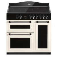 Creda 90cm Triple Cavity Electric Range Cooker - Cream Creda 90cm Triple Cavity Electric Range Cooker - Cream