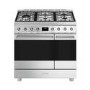 Smeg 90cm Dual Fuel Range Cooker - Stainless Steel