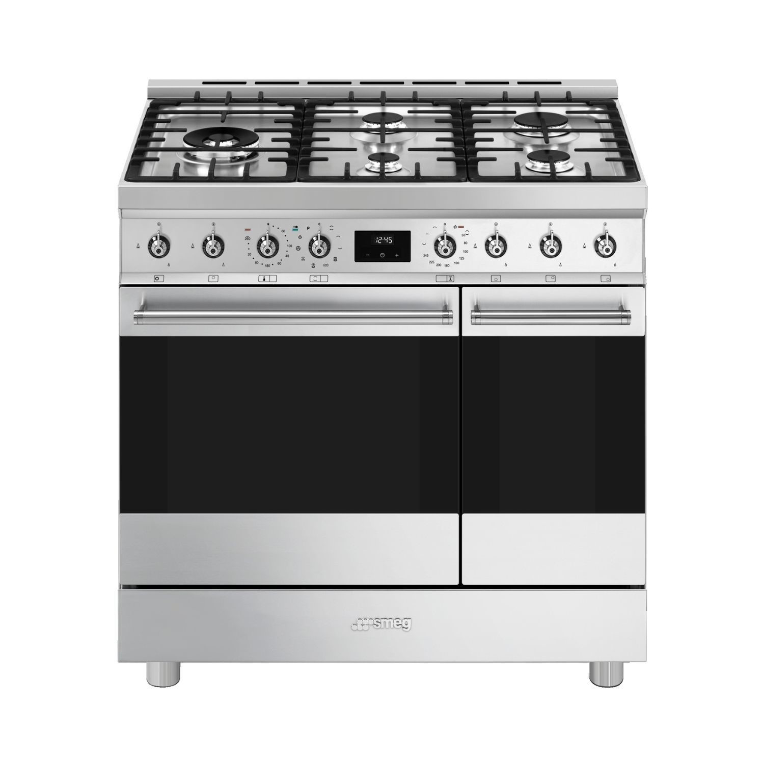 Smeg 90Cm Dual Fuel Range Cooker  C92GPX2