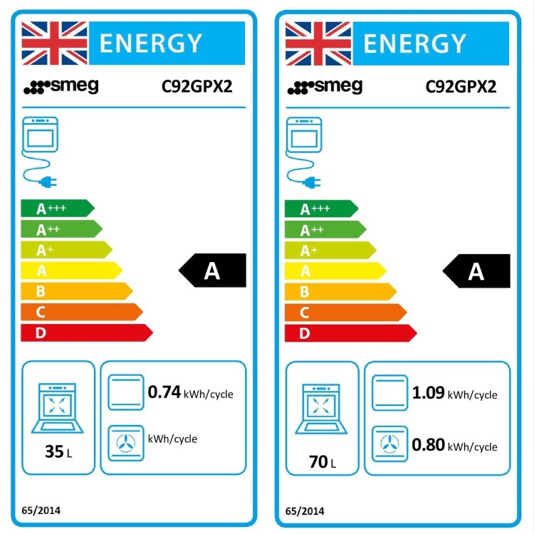 Smeg 90cm Dual Fuel Range Cooker - Stainless Steel