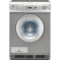 White Knight C96AS 7Kg Electronic Sensing Freestanding Condenser Tumble Dryer - Silver