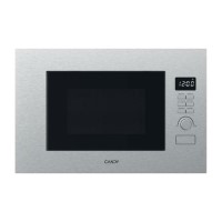 Candy Built-In 800W Microwave with Grill - Stainless Steel