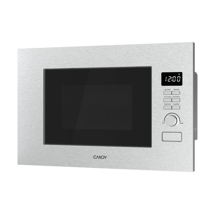 Candy Built-In 800W Microwave with Grill - Stainless Steel
