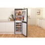 Indesit CAA55K 55cm  Wide 234 Litre Freestanding Fridge Freezer - Black