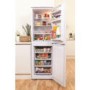 Indesit CAA55 55cm Width 50/50 Split Freestanding Fridge Freezer in White