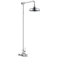 Chrome Traditional Thermostatic Mixer Shower Set - Camden