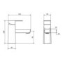 Delice Mono Basin Mixer Tap & Waste