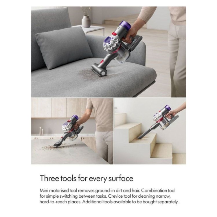 Dyson CARBOATKIT Carboat Handheld Vacuum Cleaner - Grey
