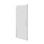 760mm Chrome Hinged Shower Door 6mm Glass - Carina