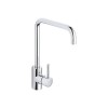 1810 Sink Company Chrome Single Lever Aerated Mixer Kitchen Tap - Cascata
