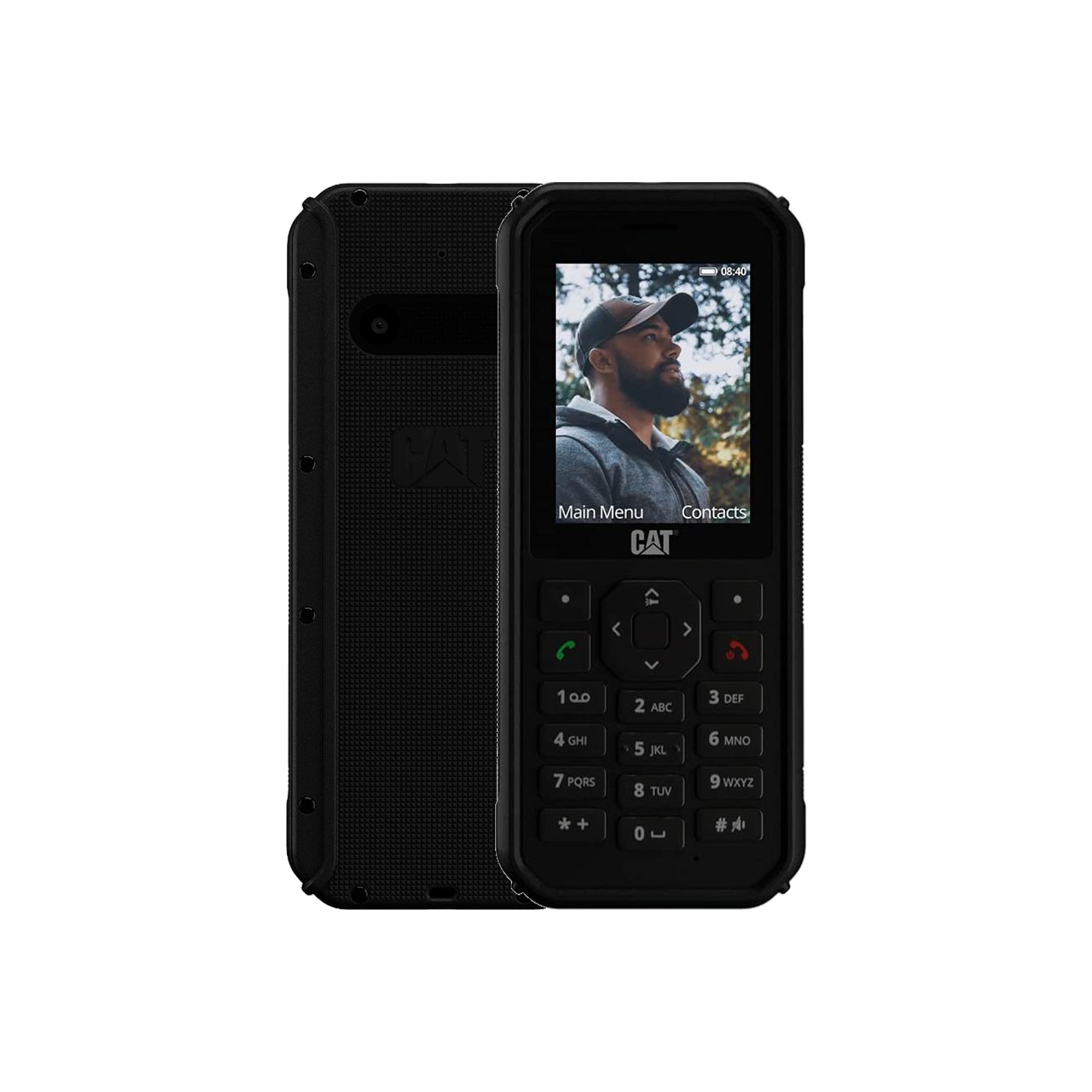 CAT B40 Black 2.4 4G Unlocked & SIM Free Mobile Phone