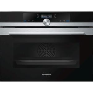 Siemens CB675GBS1B Compact Height Multifunction Single Oven With Pyrolytic Cleaning Stainless Steel