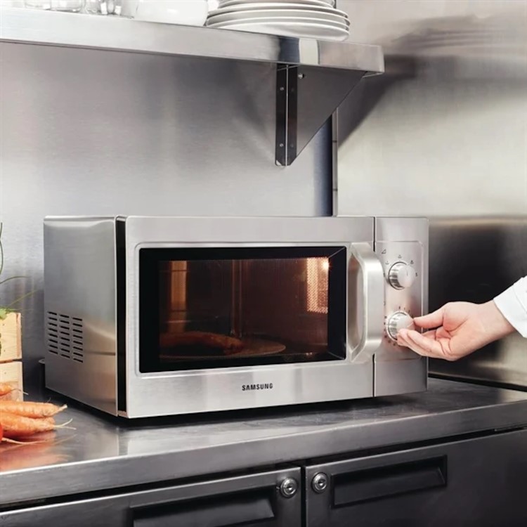 Samsung 1100W Light Duty Manual Commercial Microwave 26ltr. CM1099. 3 Year Onsite warranty