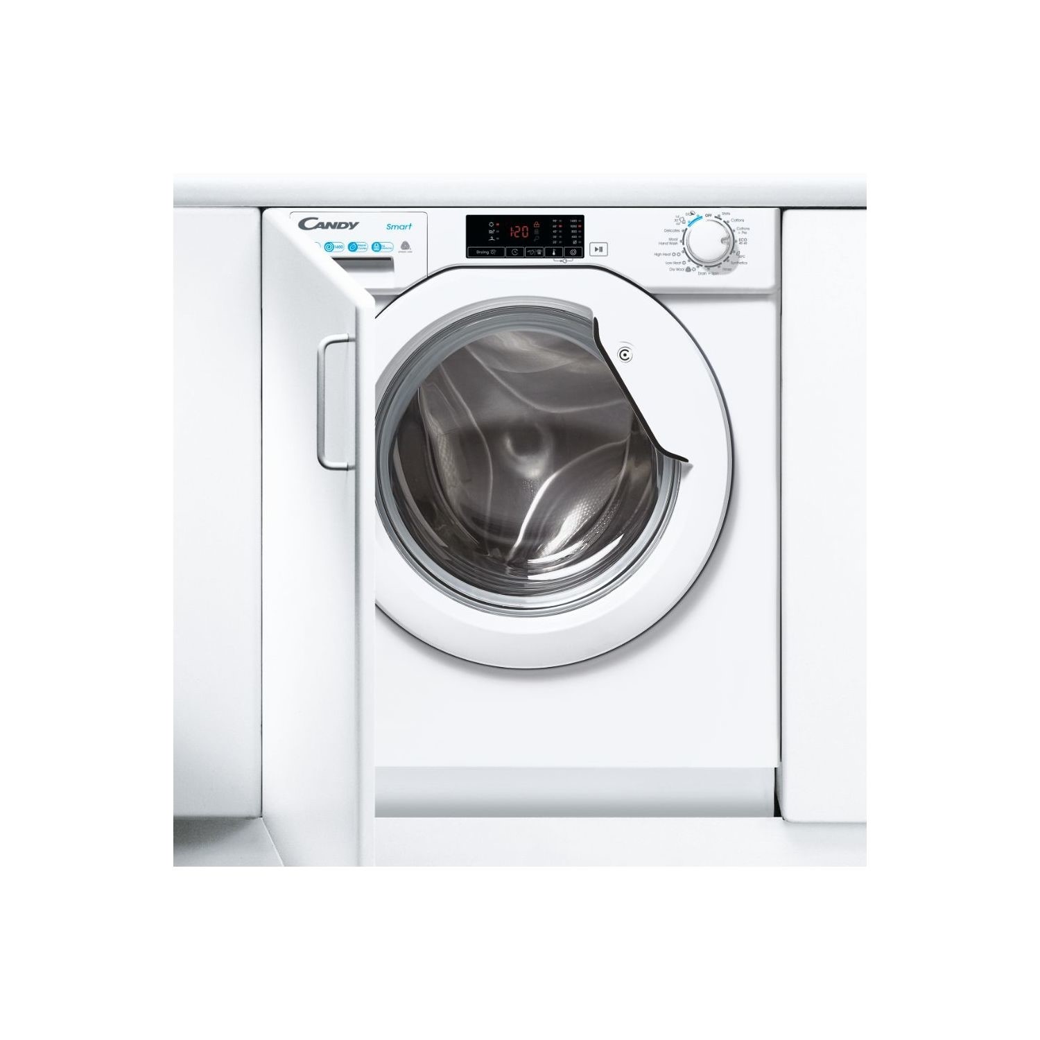 Refurbished Candy CBD475D1E1-80 Integrated 7/5KG 1400 Spin Washer Dryer