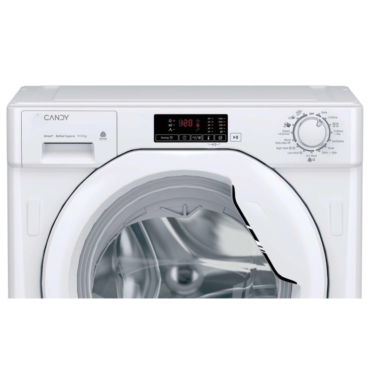 Candy Smart 9kg Wash 5kg Dry 1400rpm Integrated Washer Dryer - White