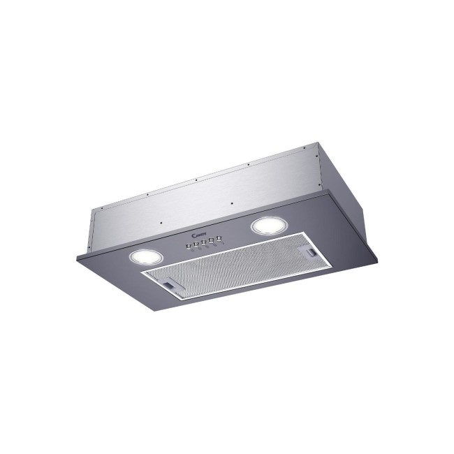 Candy CBG52SX 52cm Wide Canopy Cooker Hood - Stainless Steel