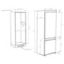 Candy 233 Litre 70/30 Integrated Fridge Freezer