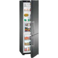 liebherr CBNPbs3756 Premium BioFresh 201x60cm Freestanding Fridge Freezer BlackSteel
