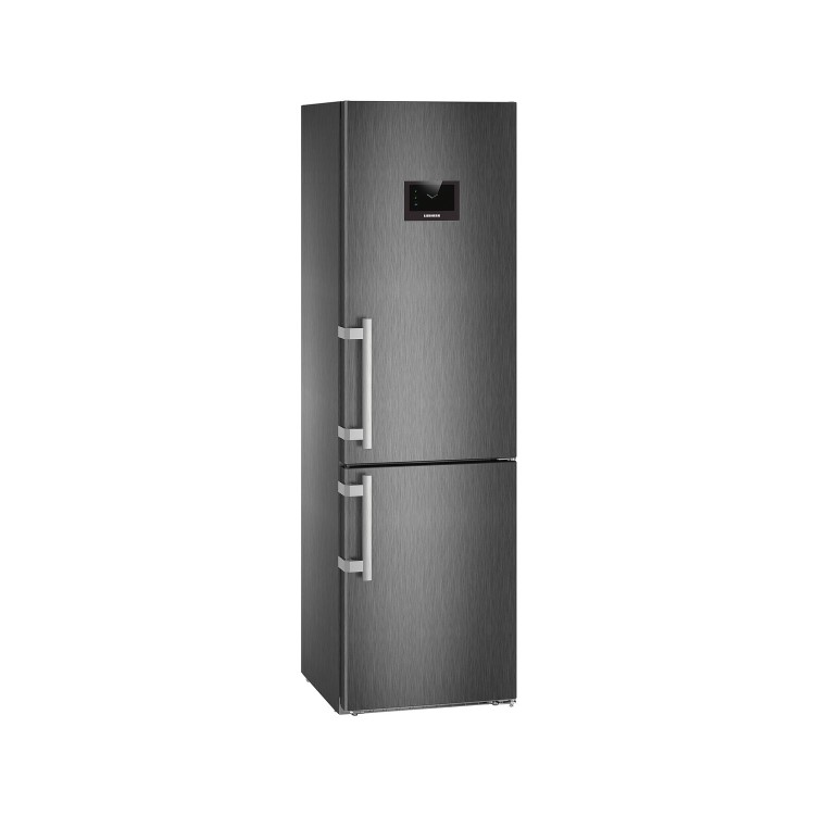 Liebherr CBNPbs4858 Premium 201x60cm Ultra Efficient NoFrost Freestanding Fridge Freezer With BioFresh - BlackSteel