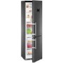 Liebherr CBNPbs4858 Premium 201x60cm Ultra Efficient NoFrost Freestanding Fridge Freezer With BioFresh - BlackSteel