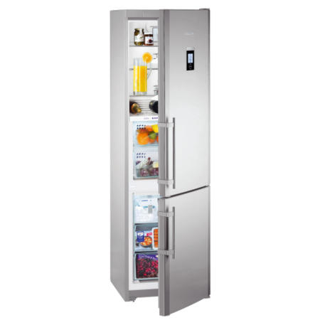 Liebherr CBNPes3967 Stainless Steel BioFresh NoFrost Freestanding Fridge Freezer
