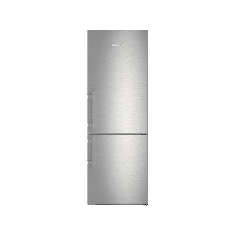 Liebherr CBNef5735 Comfort BioFresh NoFrost 60/40 Freestanding Fridge Freezer - Smart Steel