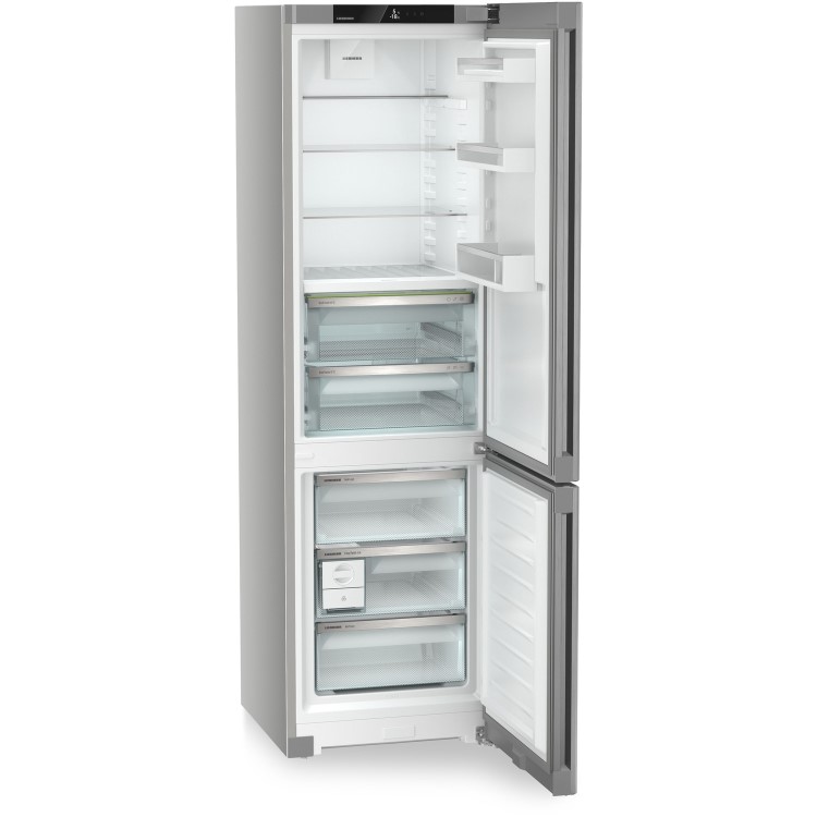 Liebherr 361 Litre 60/40 Freestanding Fridge Freezer - SteelFinish