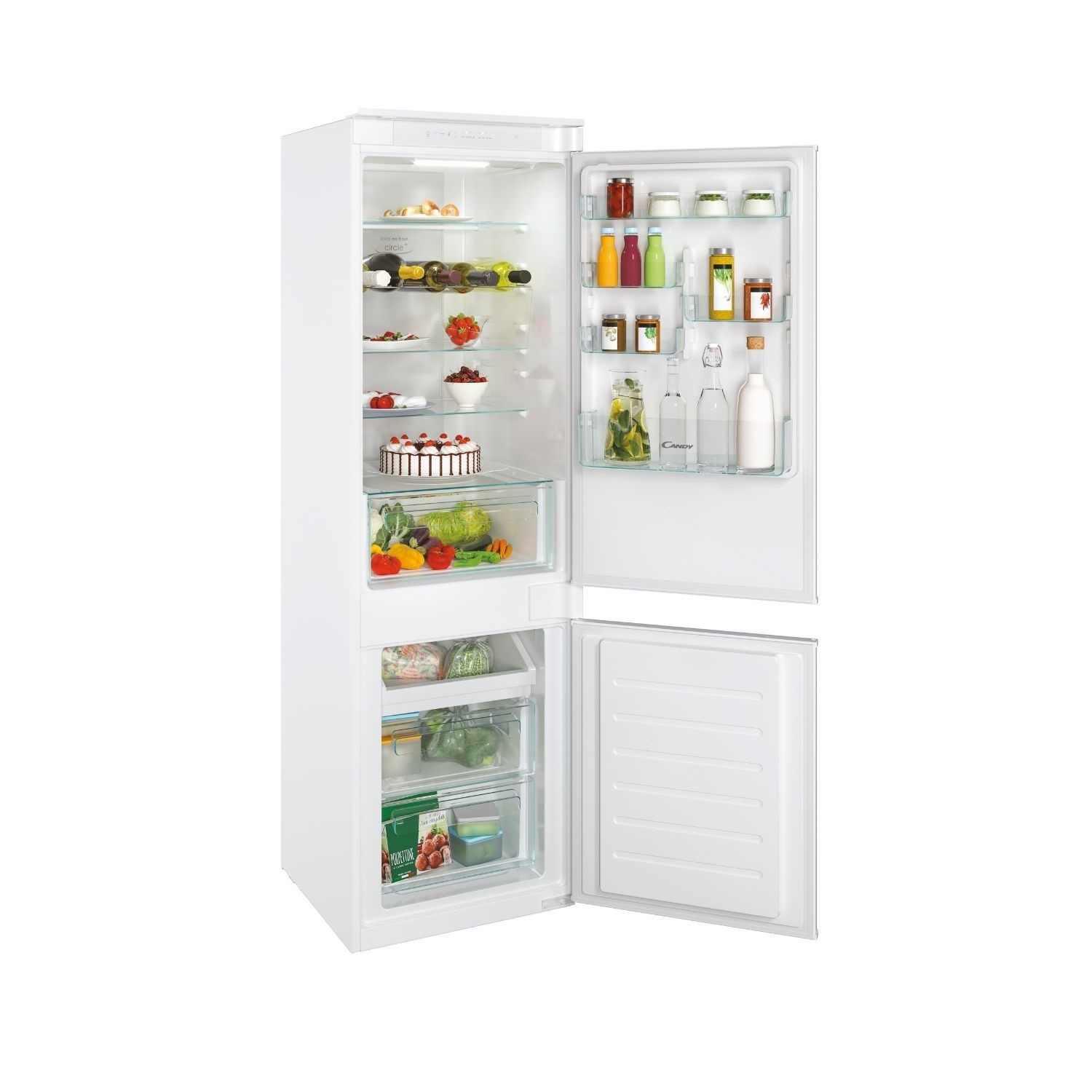 Candy 248 Litre 70/30 Integrated Fridge Freezer Candy 248 Litre 70/30 Integrated Fridge Freezer