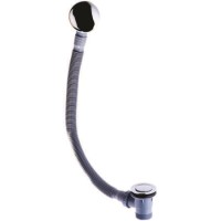 Chrome Plated Brass Easy Clean Bath Waste with Removable Click Clack Waste