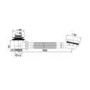 Chrome Plated Brass Easy Clean Bath Waste with Removable Click Clack Waste