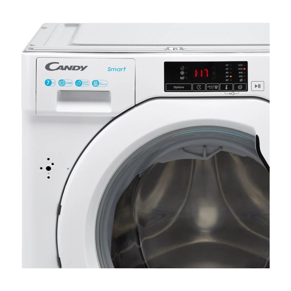 Candy CBW47D1E80 7kg 1400rpm Integrated Washing Machine Appliances